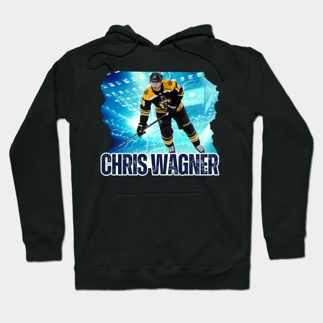 Chris Wagner Hoodie by Moreno Art